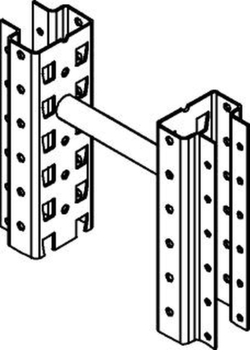 META pièce intermédiaire pour rayonnage double