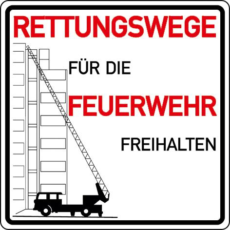 Panneau incendie texte au choix