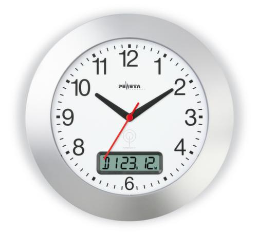 PEWETA Horloge murale avec affichage de la date