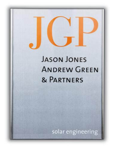 Plaque de porte Lite en verre acrylique