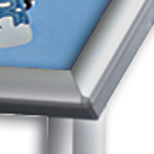 Porte-affiche inclinable