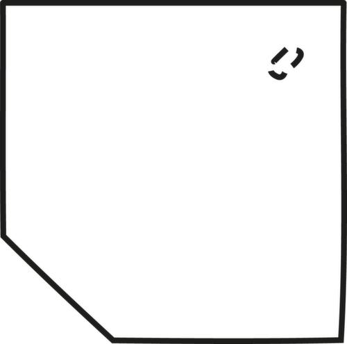 Gera Angle de liaison anguleux Milano 90°