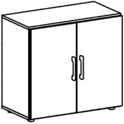 Gera Armoire à portes battantes Milano