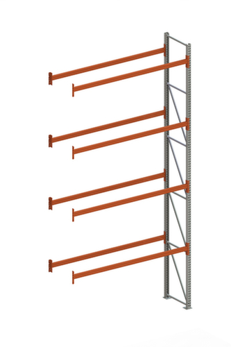 META Rayonnage à palettes MULTIPAL pour 10 palettes, largeur 2800 mm, 5 niveaux de stockage