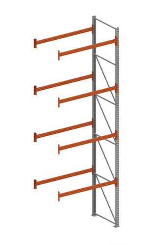 META Rayonnage à palettes MULTIPAL pour 10 palettes, largeur 1825 mm, 5 niveaux de stockage
