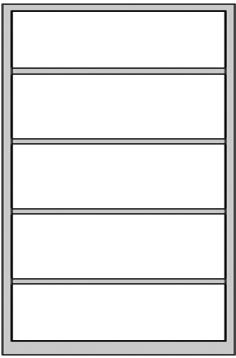 C+P Armoire haute sécurité de bureau gris clair