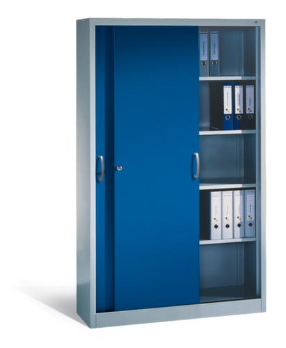 C+P Armoire à portes coulissantes ERGO avec plateau supérieur