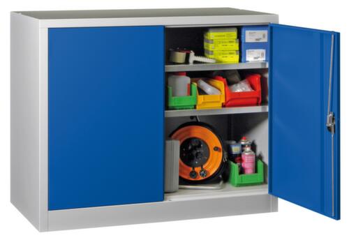 PAVOY Armoire à portes battantes grand espace Basis