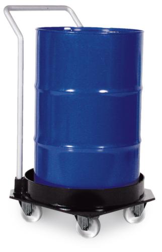 Bac de rétention PE mobile pour fûts de 220 litres