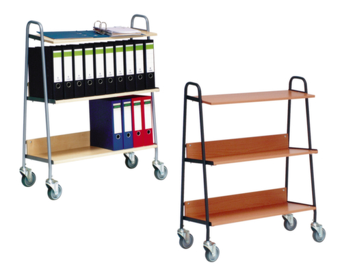 Chariot pour classeurs pour 20 classeurs