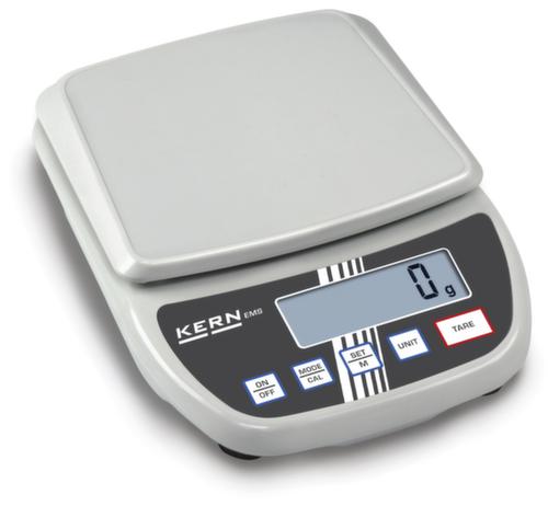 KERN Balance de table compacte avec plage de pesage max. 12 kg