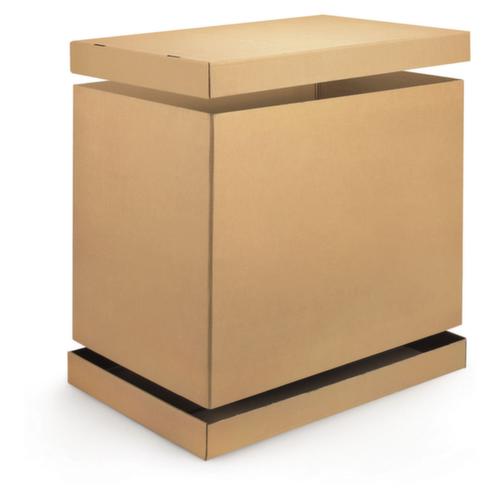 Caisse carton pliante 1 cannelure