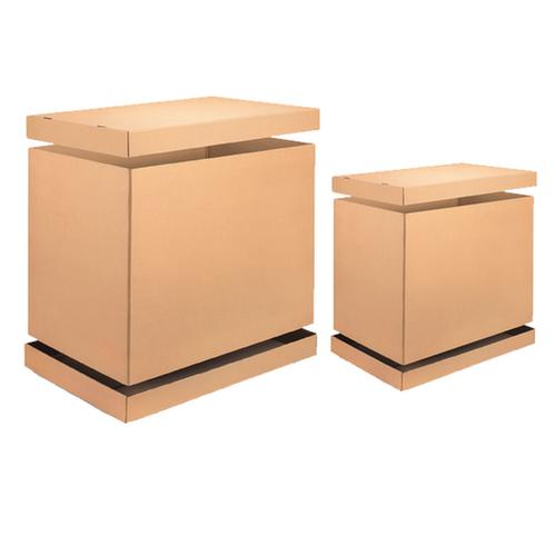 Caisse carton pliante 1 cannelure