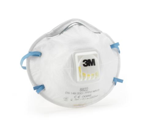 3M(TM) masque respiratoire avec valve, FFP2