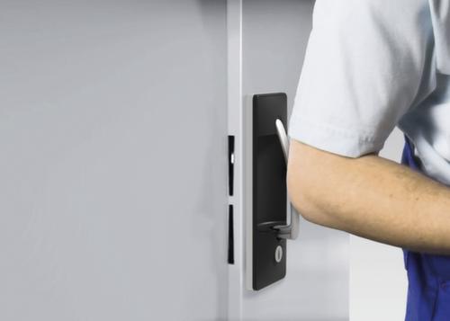 C+P Armoire d'atelier grand espace ERGO gris clair