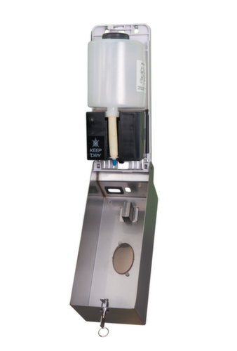 Distributeur de désinfectant, avec capteur