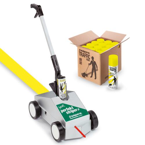 a.m.p.e.r.e. Kit appareil de marquage au sol avec 12 aérosols