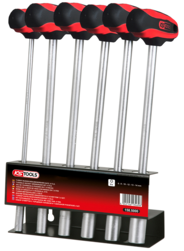 KS Tools Jeu de tourne-écrous à poignée en T