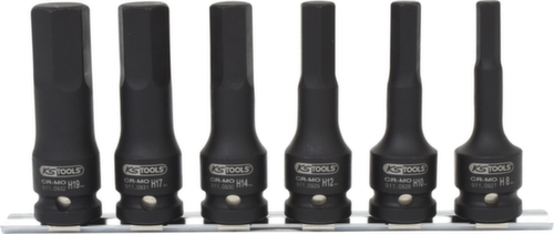 KS Tools Jeu de douilles à embouts motorisés 1/2"