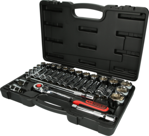 KS Tools Jeu de douilles 1/2" CHROMEplus