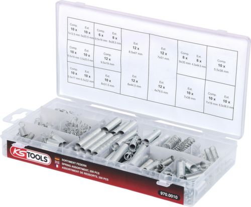 KS Tools Assortiment de ressorts