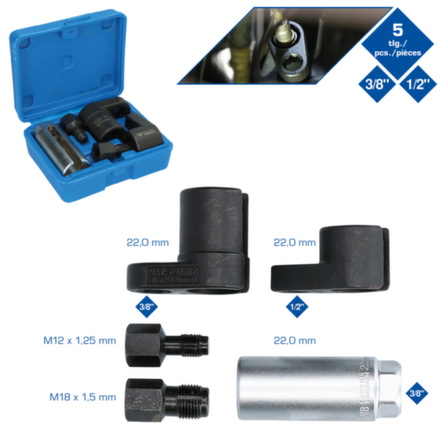 Brilliant Tools Jeu de douilles pour sonde lambda