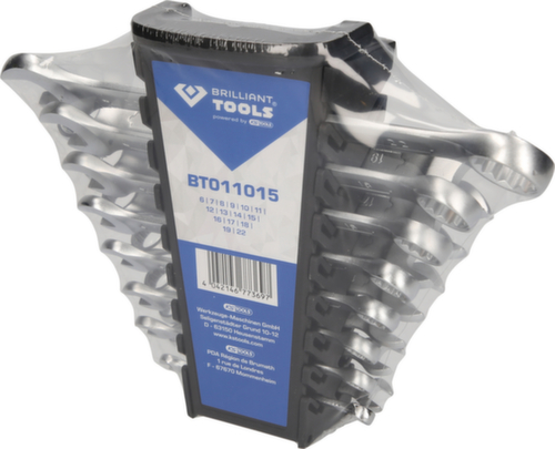 Brilliant Tools Jeu de clés combinées