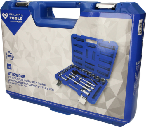 Brilliant Tools Jeu de clés à douille 1/2"