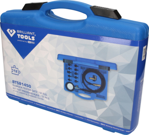 Brilliant Tools Jeu de testeurs de pression d'huile