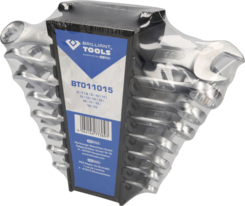 Brilliant Tools Jeu de clés combinées