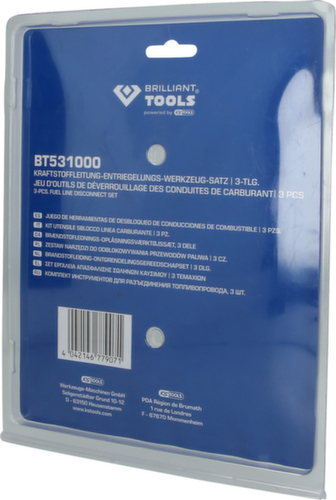 Brilliant Tools Jeu de pinces de dégagement des conduites de carburant