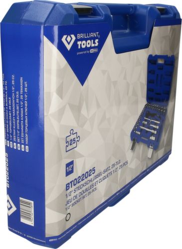 Brilliant Tools Jeu de clés à douille 1/2"