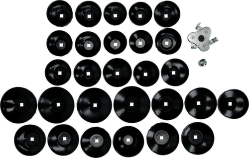 Brilliant Tools Jeu de clés pour filtres à huile