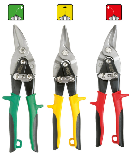 KS Tools Jeu de ciseaux à levier pour le passage de la tôle