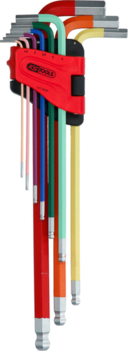 KS Tools Jeu de clés à douille hexagonales à boule