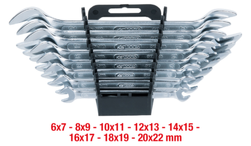 KS Tools Jeu de clés à fourche double