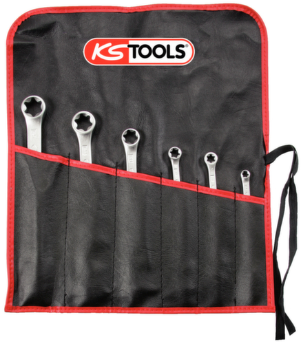 KS Tools Jeu de clés à douille double Torx-E