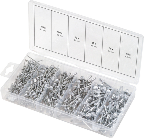 KS Tools Assortiment de rivets aveugles