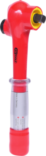 KS Tools Clé dynamométrique 1/2" avec isolation protectrice et tête à cliquet réversible