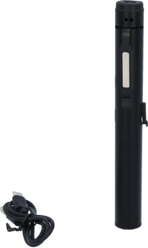 KS Tools Lampe d'inspection à bande LED COB 350 Lumen avec spot LED UV et pointeur laser