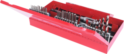 KS Tools Jeu d'outils de filetage HSS Co