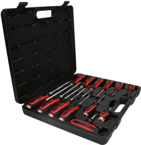 KS Tools Jeu de tournevis à chocs ERGOTORQUE®max