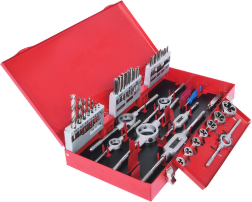 KS Tools Jeu d'outils de filetage HSS Co