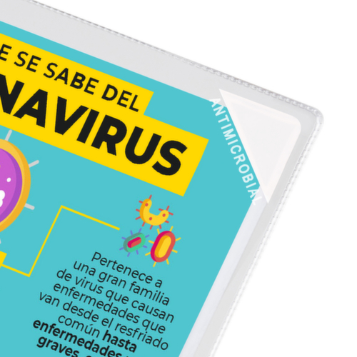 tarifold Pochette transparente antimicrobienne