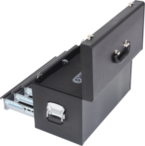 KS Tools Coffre à outils avec 3 tiroirs - noir