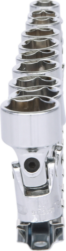 KS Tools Jeu de douilles hexagonales 3/8" CHROMEplus avec joint