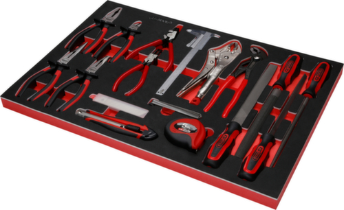 KS Tools Jeu de chariots d'atelier Performanceplus P10 avec 397 outils pour 7 tiroirs