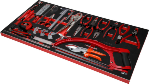 KS Tools Jeu de chariots d'atelier Performanceplus P25 avec 564 outils pour 8 tiroirs