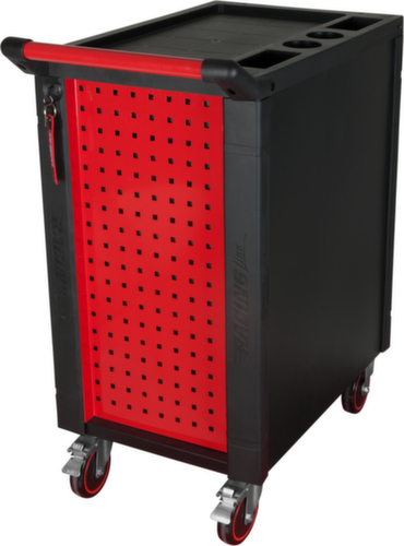 KS Tools RACINGline BLACK/ROT Chariot d'atelier avec 7 tiroirs