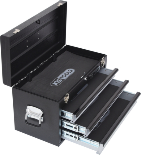 KS Tools Coffre à outils avec 3 tiroirs - noir